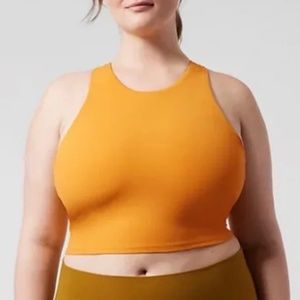 ATHLETA Conscious Crop Top in Yellow